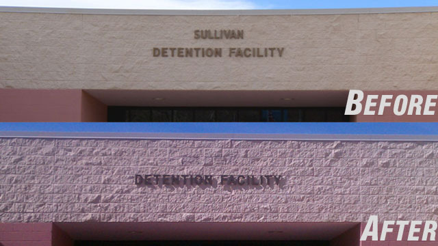 County commissioners move to take former sheriff's name off jail