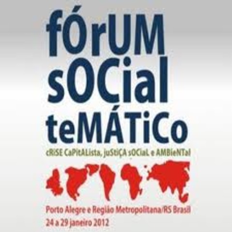 Primer Foro Social Mundial en Porto Alegre