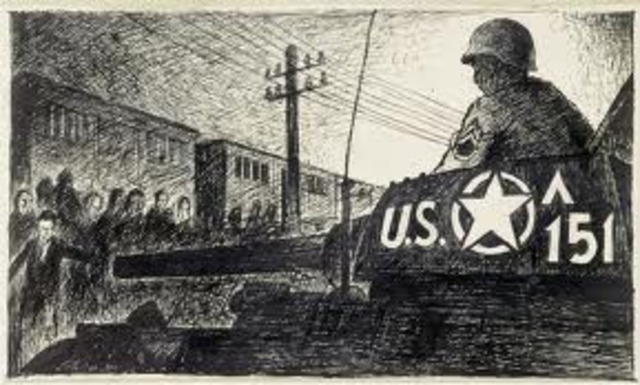 first american tanks arrive