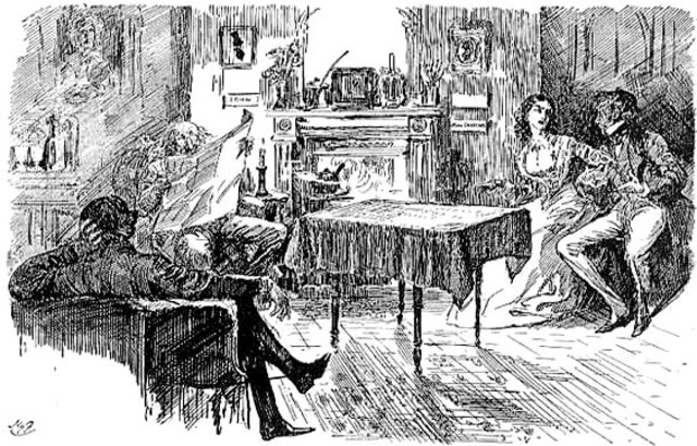 Pip observes Wemmick's Life