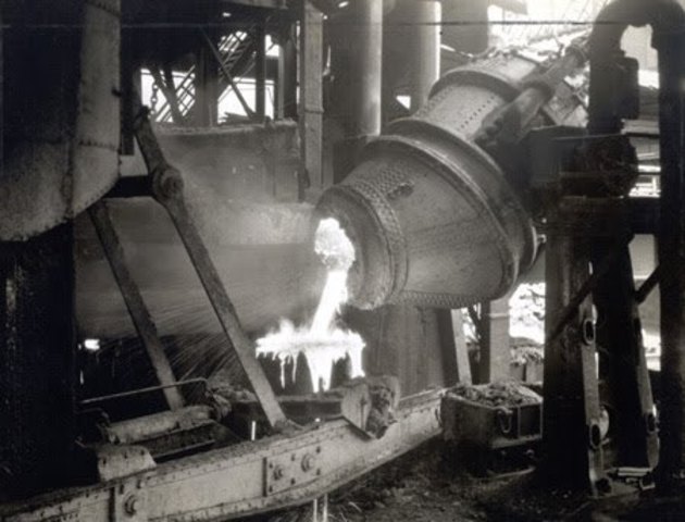 Produccion masiva de acero