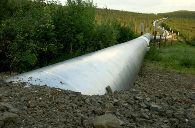Alaskan Pipeline Finished