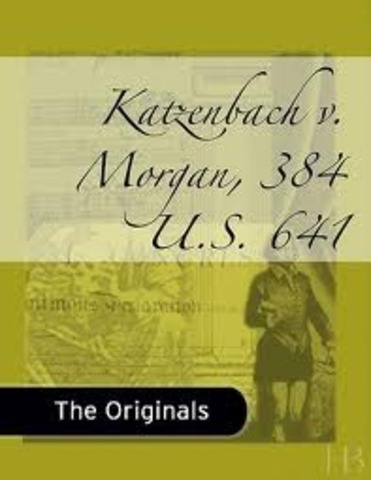 Katzenbach v. Morgan