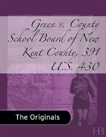 Green v. County School Board of New Kent County