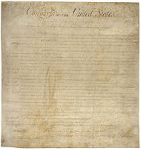 Bill of Rights added to the constitution