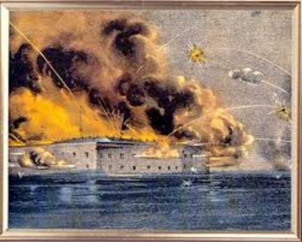 battle at fort sumpter
