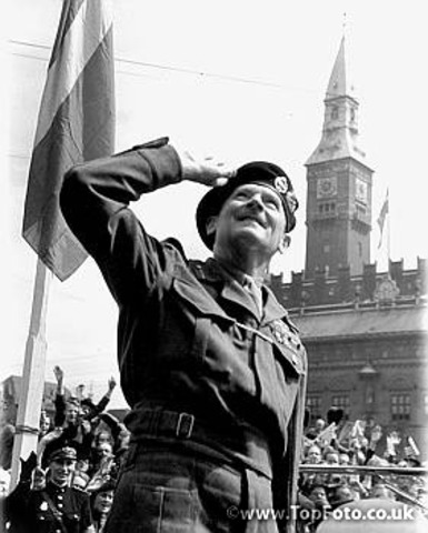 Denmark is liberated