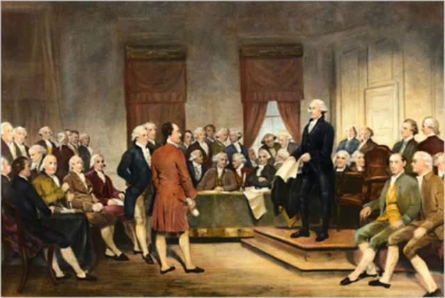 Elected President of the Constitutional Convention