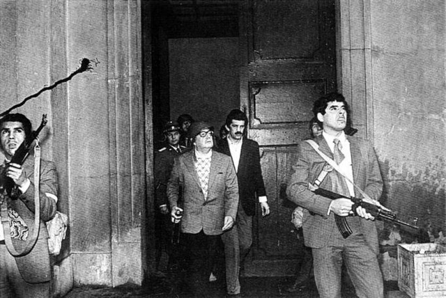 Salvador Allende is killed in Coup