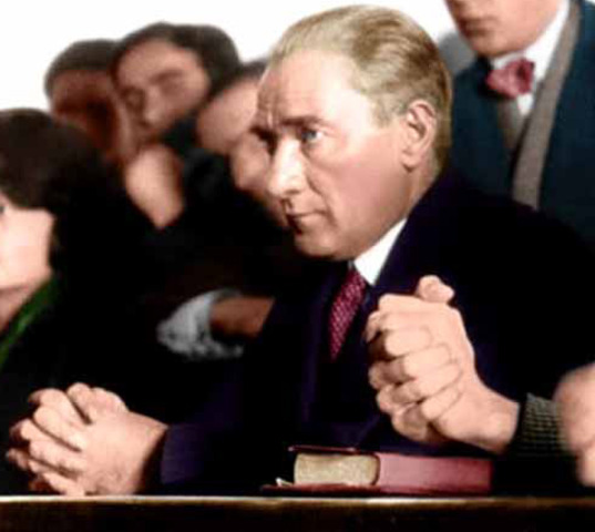 Ataturk  proclaims Republic of Turkey