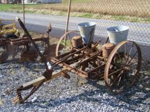 Henry Blair patents a corn planter, he is the second black person to receive a U.S. patent