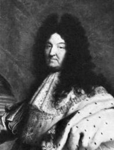 King Louis the 14 of France