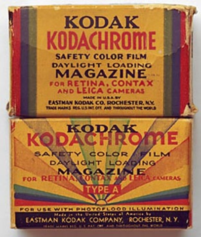 First amatuer color 35mm film roll invented by Kodak called Kodachrome.