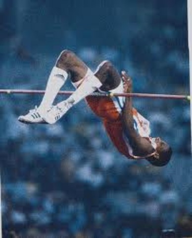 World record for high jump