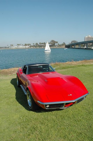 The Stingray Corvette reappeared.