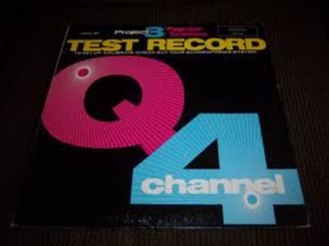 Quadrophonic (four channel) records
