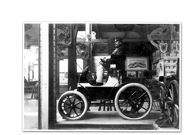 Ferdinand Porsche built his first car