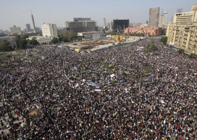 Tahrir Town Square Protest