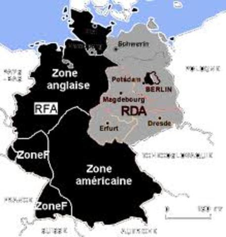 División de Alemania (RFA, RDA)