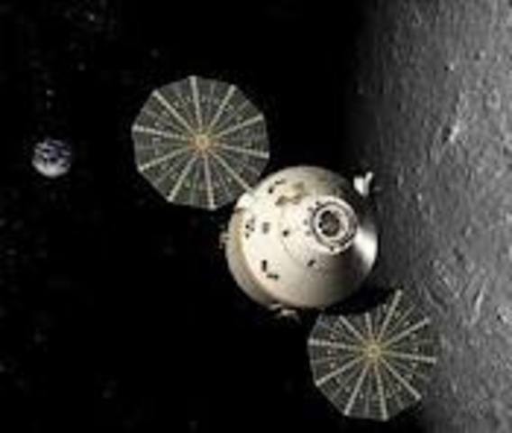 Manned Lunar orbit
