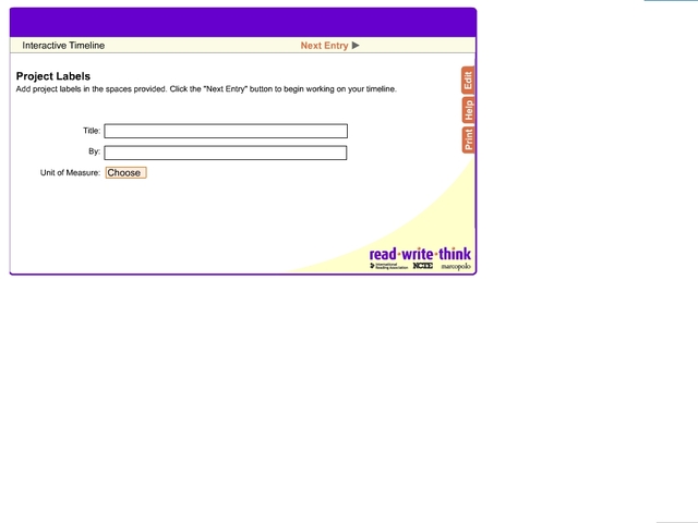 PROGRESS REPORT TIMELINE