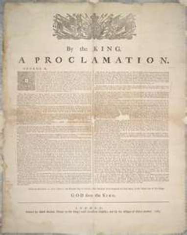 the proclamation of 1763