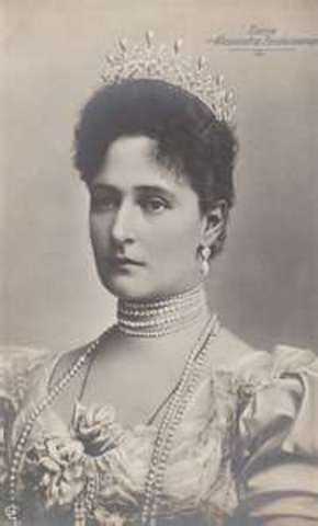 Tsarina Alexandria (Alix of Hesee)