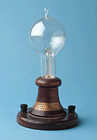 Thomas Edison invented the lightbulb