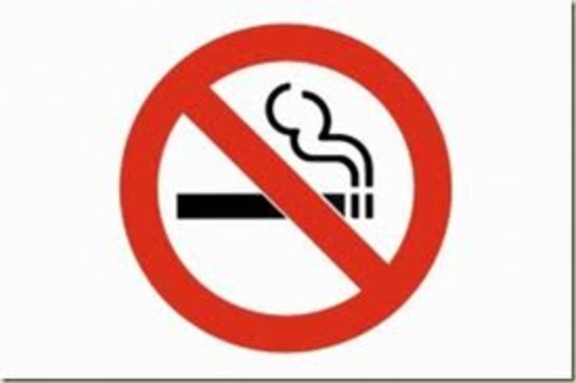 Cigarette ads banned on TV