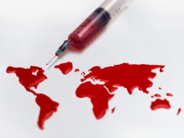 WorldWide probabily of infection