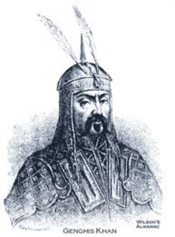 Genghis Khan dies