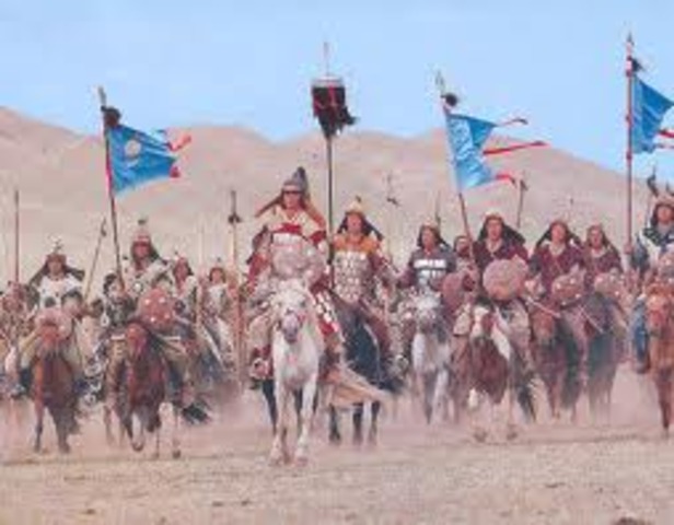 Mongols captured the Sung capital at Hangzhou