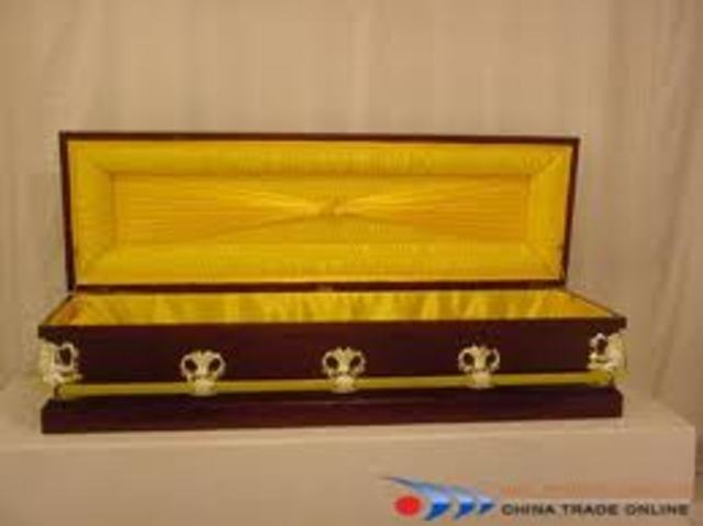 Sunset of 1 specific person