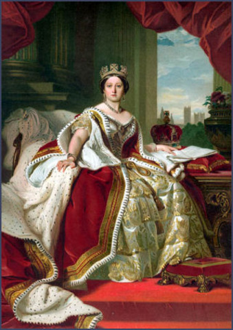 Victoria becomes Queen of England.