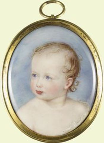 Victoria is baptised by Archbishop at Kensington.