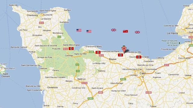 D-Day Invasion at Normandy