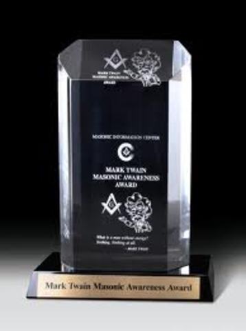 2nd Mark Twain Award