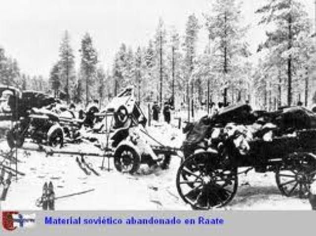 Unión Soviética ataca Finlandia