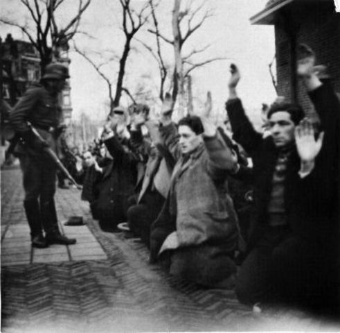 Arresto de judios en Amsterdam