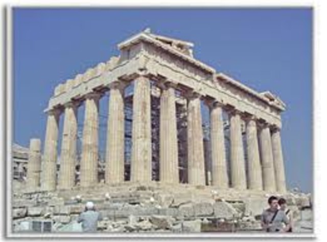 BCE; The construction of the Parthenon is completed in Athens.