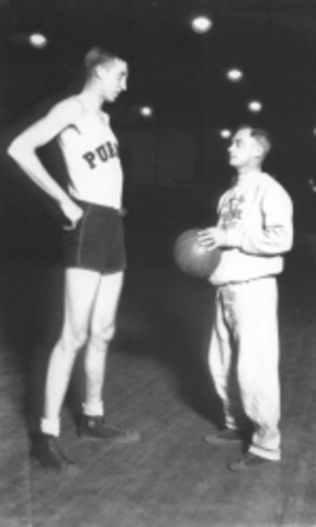 John Wooden graduated Purdue University.