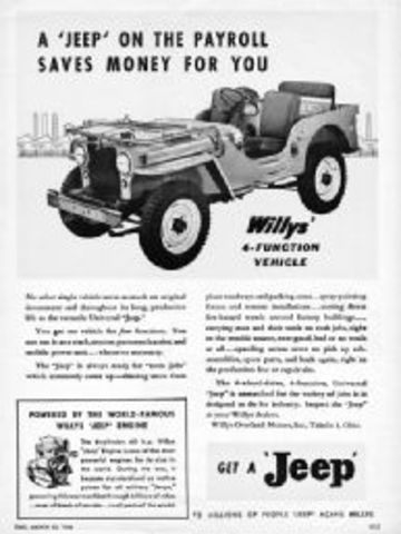 The Jeep was invented