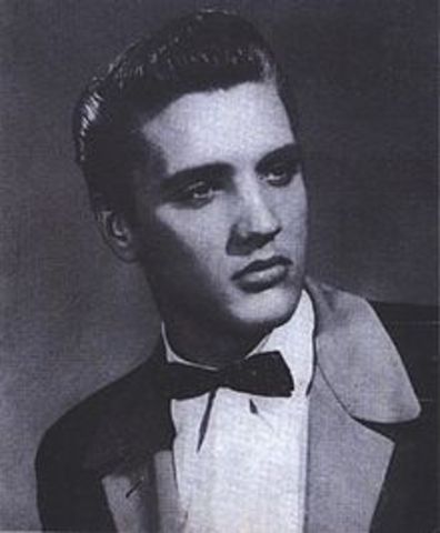 Elvis records first song      "King of Rock and Roll"