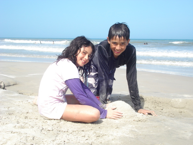 At Coco beach in Florida