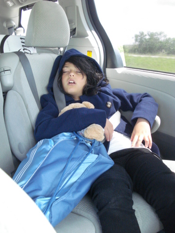 Going back home...and really tired!