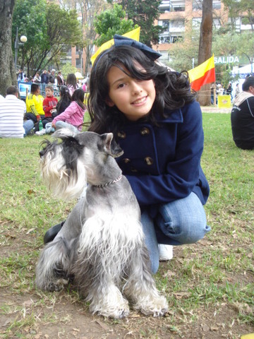 At the Vierrey in Alimentarte with my friend Terry