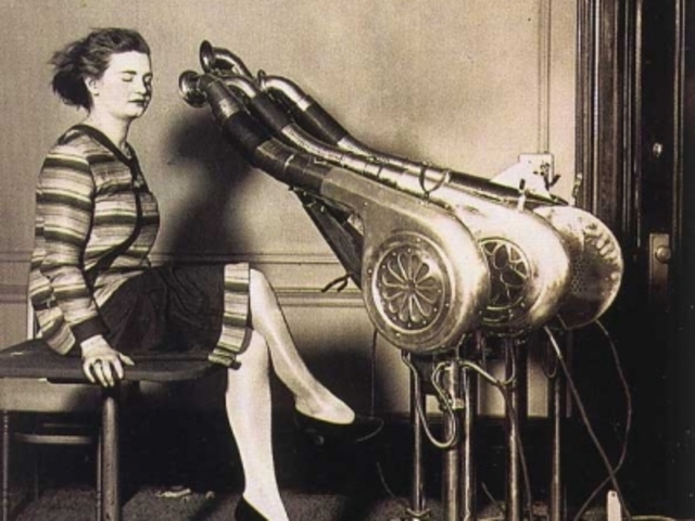 invetion of the hair dryer