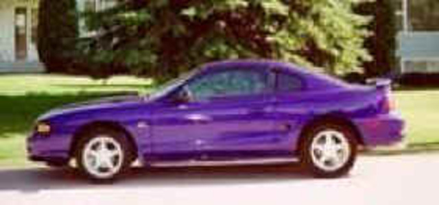 This Mustang was created in 1993.