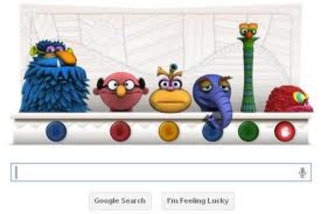 Decorated google home page