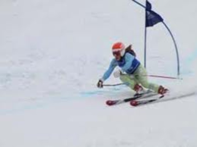 Mars first Ski Race